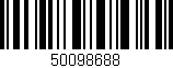 Código de barras (EAN, GTIN, SKU, ISBN): '50098688'