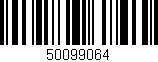 Código de barras (EAN, GTIN, SKU, ISBN): '50099064'
