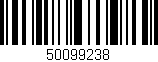 Código de barras (EAN, GTIN, SKU, ISBN): '50099238'