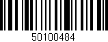 Código de barras (EAN, GTIN, SKU, ISBN): '50100484'