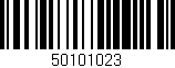 Código de barras (EAN, GTIN, SKU, ISBN): '50101023'