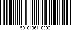 Código de barras (EAN, GTIN, SKU, ISBN): '5010106110393'