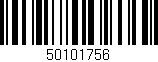 Código de barras (EAN, GTIN, SKU, ISBN): '50101756'