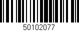 Código de barras (EAN, GTIN, SKU, ISBN): '50102077'