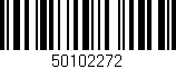 Código de barras (EAN, GTIN, SKU, ISBN): '50102272'