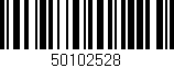 Código de barras (EAN, GTIN, SKU, ISBN): '50102528'