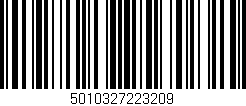 Código de barras (EAN, GTIN, SKU, ISBN): '5010327223209'