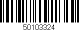 Código de barras (EAN, GTIN, SKU, ISBN): '50103324'