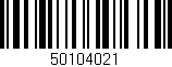 Código de barras (EAN, GTIN, SKU, ISBN): '50104021'