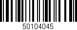 Código de barras (EAN, GTIN, SKU, ISBN): '50104045'