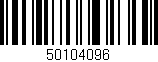 Código de barras (EAN, GTIN, SKU, ISBN): '50104096'