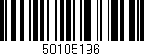 Código de barras (EAN, GTIN, SKU, ISBN): '50105196'