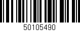 Código de barras (EAN, GTIN, SKU, ISBN): '50105490'