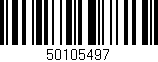 Código de barras (EAN, GTIN, SKU, ISBN): '50105497'