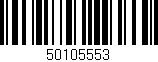 Código de barras (EAN, GTIN, SKU, ISBN): '50105553'