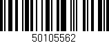 Código de barras (EAN, GTIN, SKU, ISBN): '50105562'