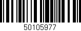 Código de barras (EAN, GTIN, SKU, ISBN): '50105977'