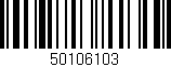 Código de barras (EAN, GTIN, SKU, ISBN): '50106103'