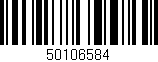 Código de barras (EAN, GTIN, SKU, ISBN): '50106584'