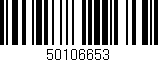 Código de barras (EAN, GTIN, SKU, ISBN): '50106653'