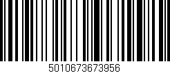 Código de barras (EAN, GTIN, SKU, ISBN): '5010673673956'