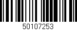 Código de barras (EAN, GTIN, SKU, ISBN): '50107253'