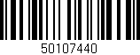 Código de barras (EAN, GTIN, SKU, ISBN): '50107440'