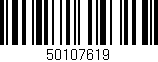 Código de barras (EAN, GTIN, SKU, ISBN): '50107619'