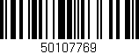 Código de barras (EAN, GTIN, SKU, ISBN): '50107769'
