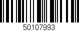 Código de barras (EAN, GTIN, SKU, ISBN): '50107993'