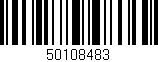 Código de barras (EAN, GTIN, SKU, ISBN): '50108483'