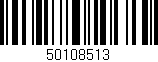 Código de barras (EAN, GTIN, SKU, ISBN): '50108513'