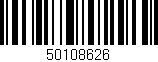 Código de barras (EAN, GTIN, SKU, ISBN): '50108626'