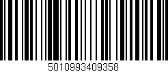 Código de barras (EAN, GTIN, SKU, ISBN): '5010993409358'