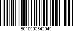 Código de barras (EAN, GTIN, SKU, ISBN): '5010993542949'