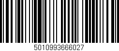 Código de barras (EAN, GTIN, SKU, ISBN): '5010993666027'