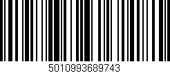 Código de barras (EAN, GTIN, SKU, ISBN): '5010993689743'