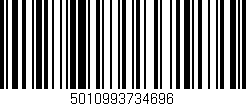 Código de barras (EAN, GTIN, SKU, ISBN): '5010993734696'