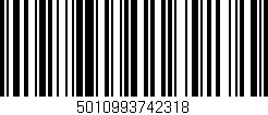 Código de barras (EAN, GTIN, SKU, ISBN): '5010993742318'
