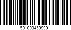 Código de barras (EAN, GTIN, SKU, ISBN): '5010994609931'