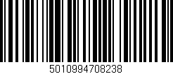 Código de barras (EAN, GTIN, SKU, ISBN): '5010994708238'