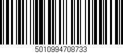 Código de barras (EAN, GTIN, SKU, ISBN): '5010994708733'