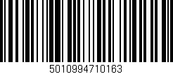 Código de barras (EAN, GTIN, SKU, ISBN): '5010994710163'