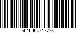 Código de barras (EAN, GTIN, SKU, ISBN): '5010994717735'