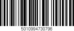 Código de barras (EAN, GTIN, SKU, ISBN): '5010994730796'