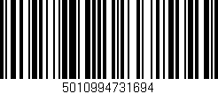 Código de barras (EAN, GTIN, SKU, ISBN): '5010994731694'