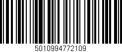 Código de barras (EAN, GTIN, SKU, ISBN): '5010994772109'