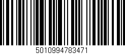 Código de barras (EAN, GTIN, SKU, ISBN): '5010994783471'