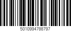 Código de barras (EAN, GTIN, SKU, ISBN): '5010994788797'
