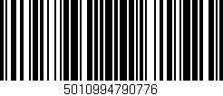 Código de barras (EAN, GTIN, SKU, ISBN): '5010994790776'